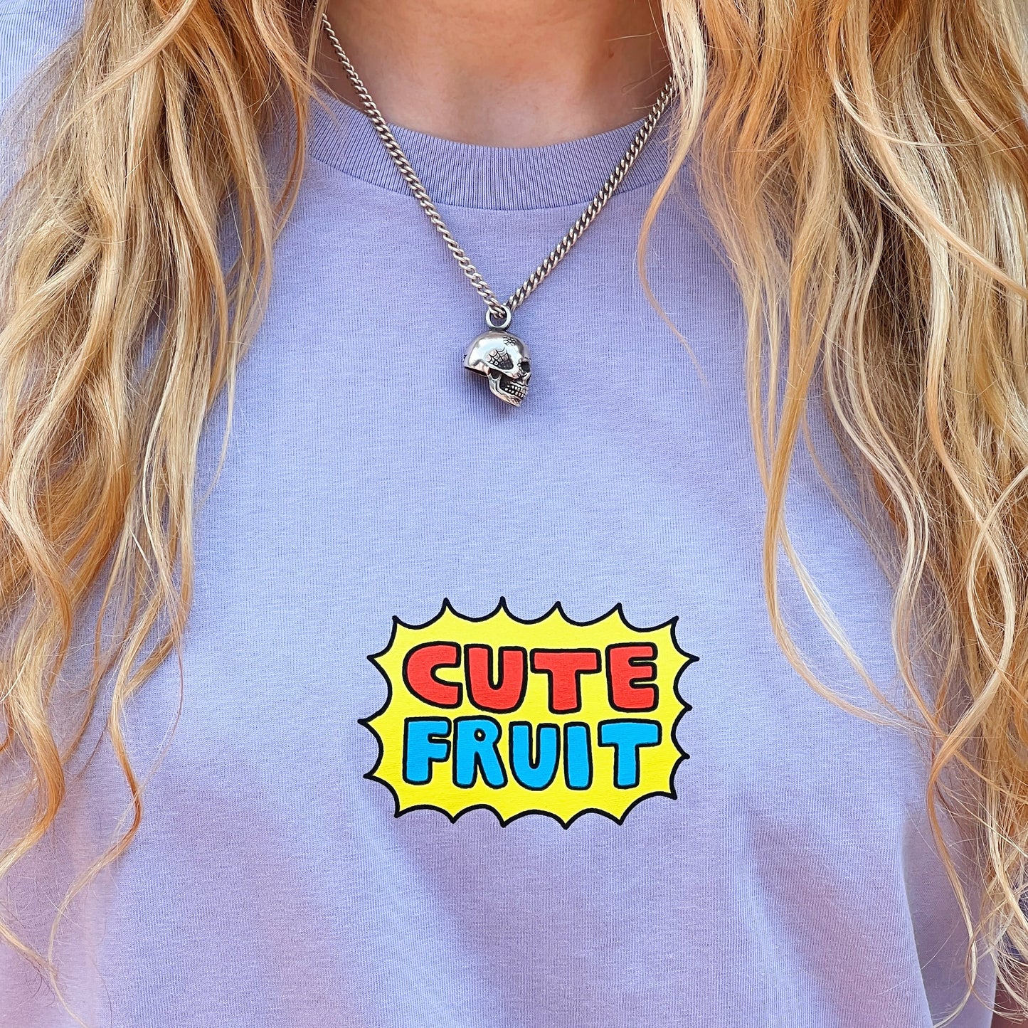 CUTE FRUIT Peche Tee by FS x BURGER BABIE