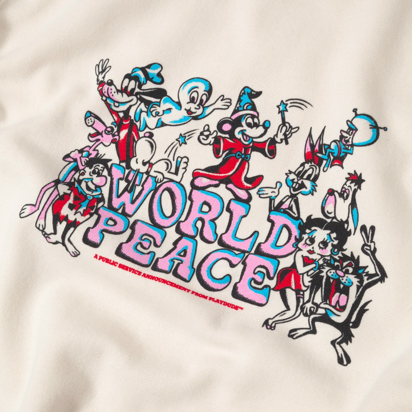 World Peace Sweater by PLAYDUDE