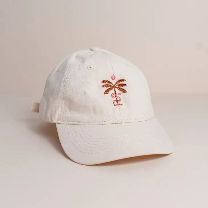 Palm Embroidered Cap by cai & jo