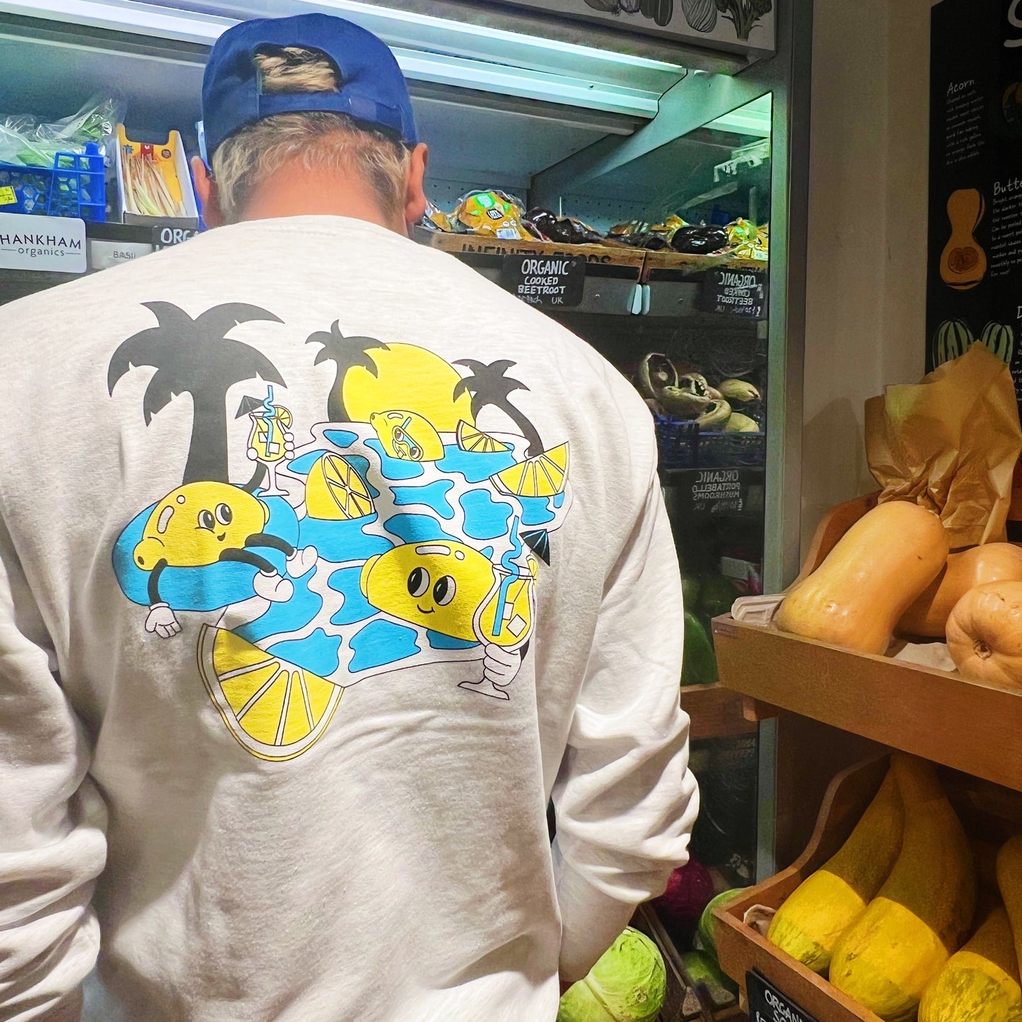 LEMONS Grey Sweater by FS x EMMA ERICKSON