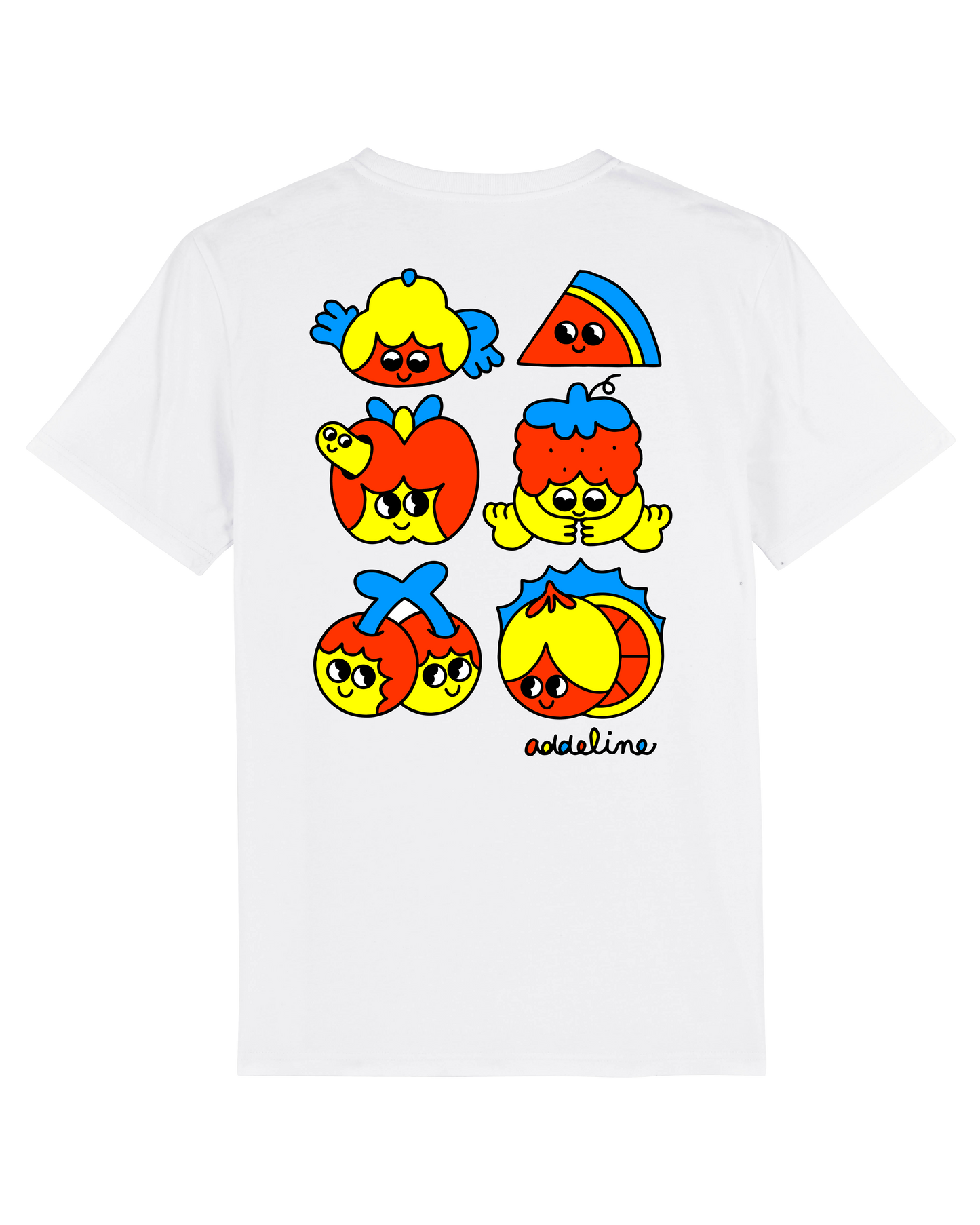 CUTE FRUIT white Tee by FS x BURGER BABIE