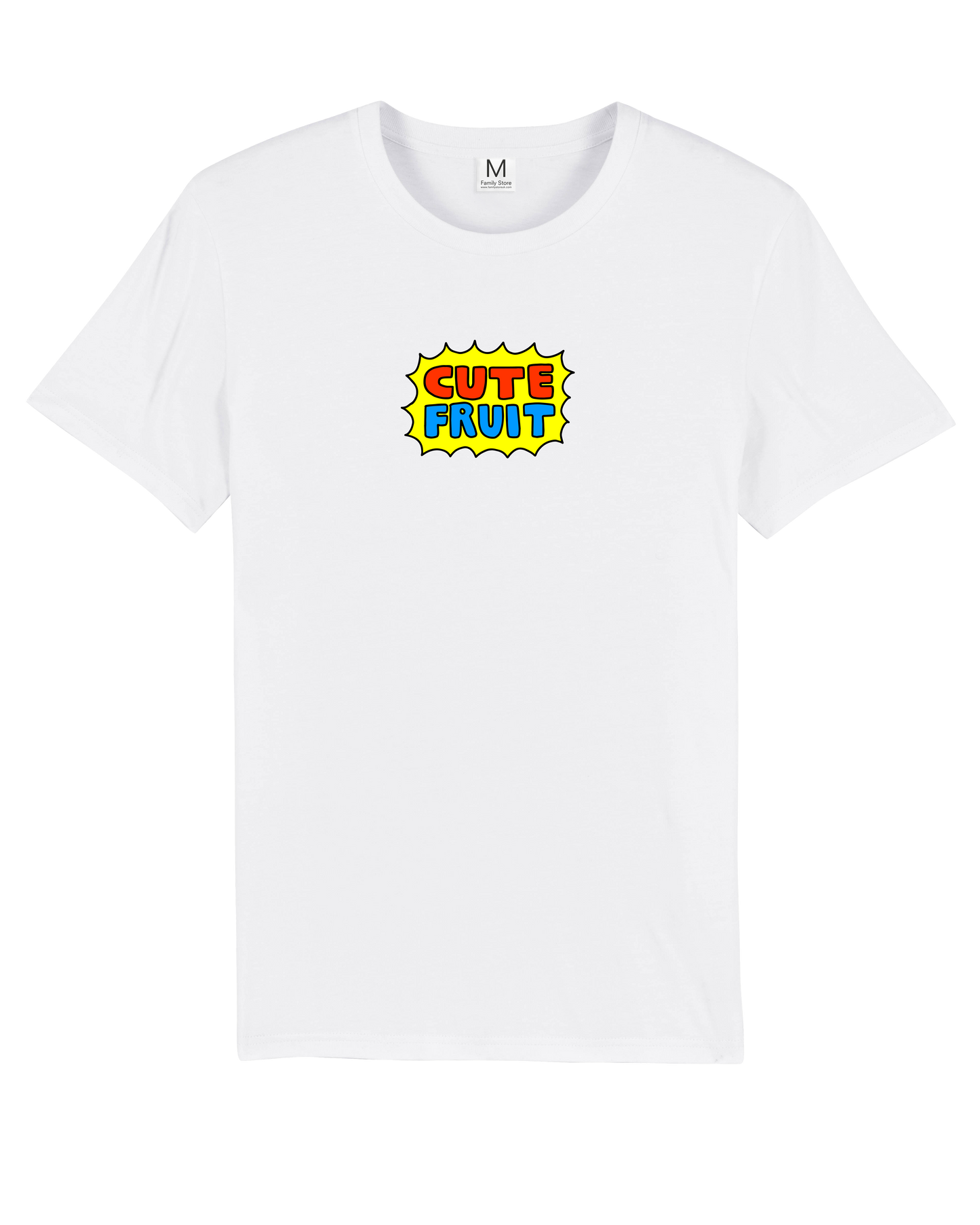 CUTE FRUIT white Tee by FS x BURGER BABIE