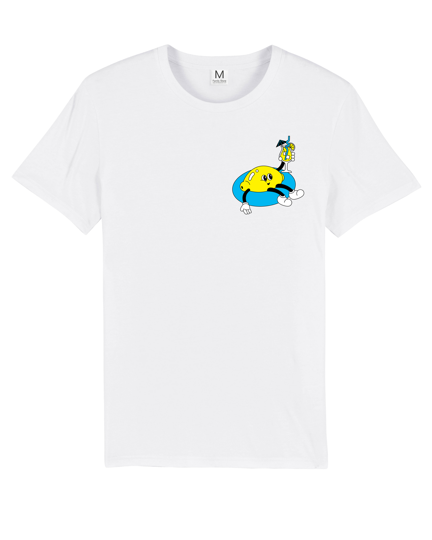 LEMONS white Tee by FS x EMMA ERICKSON
