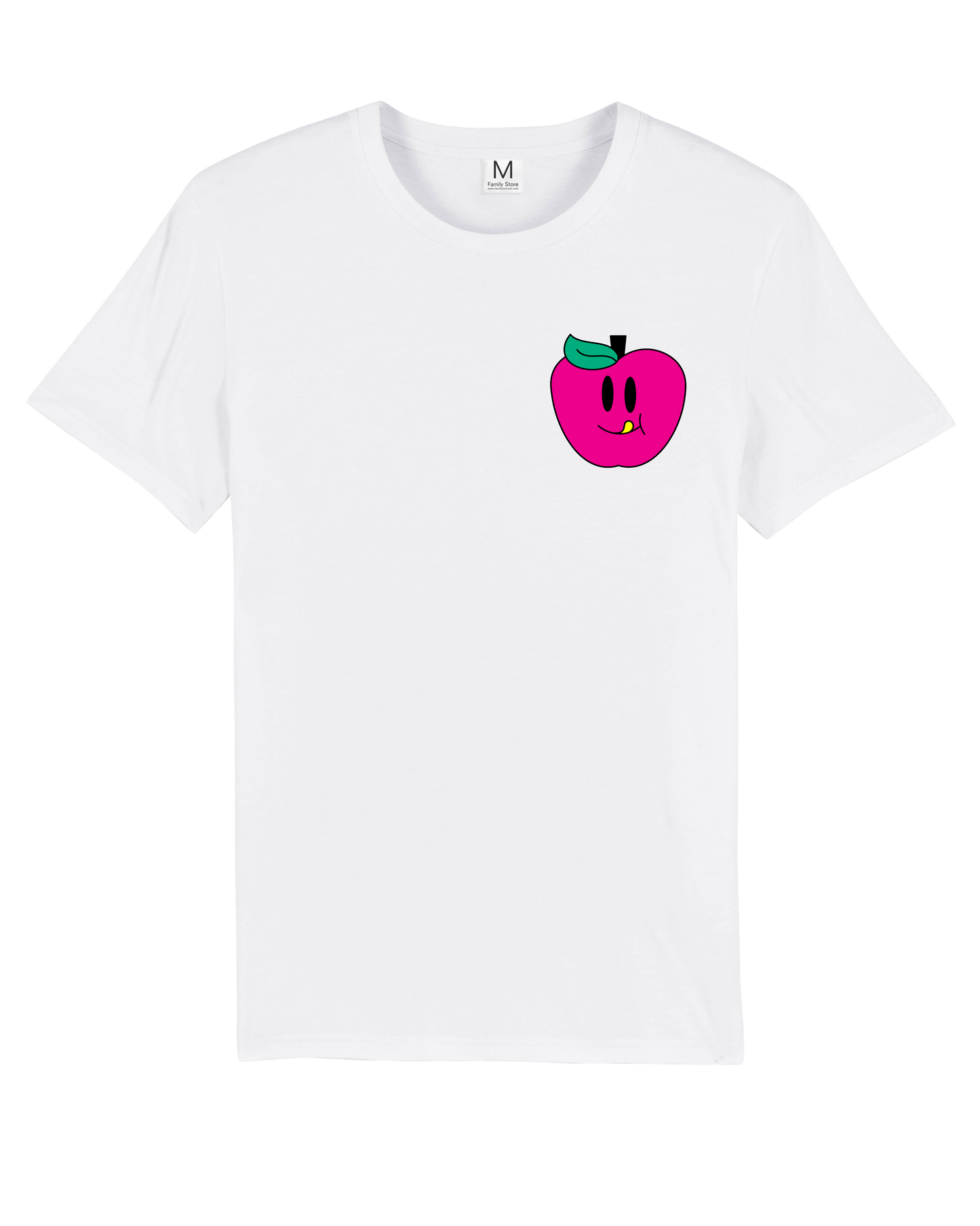 WORM white Tee by FS x EMMA ERICKSON
