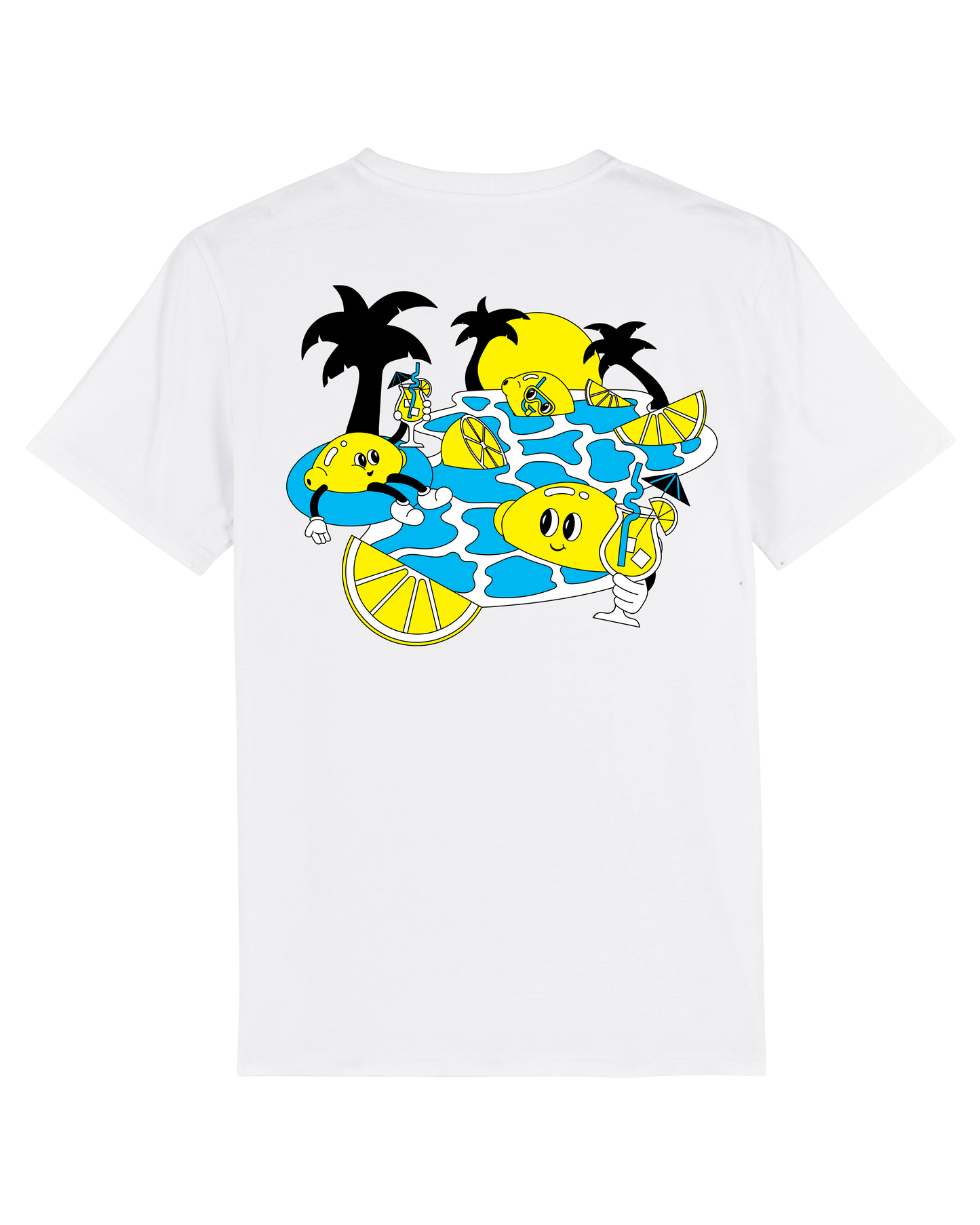LEMONS white Tee by FS x EMMA ERICKSON