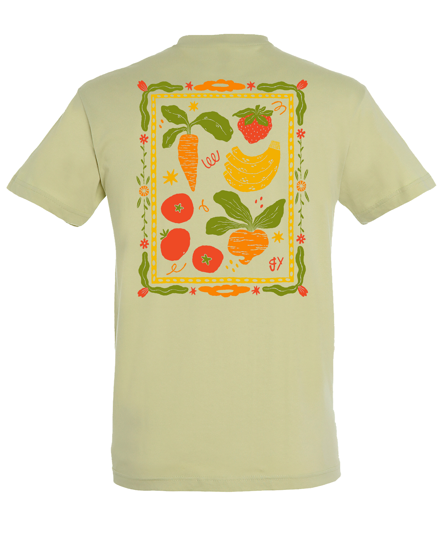 DELICIOUS FRUIT Green Sage Tee by FS x GRACE YENCER