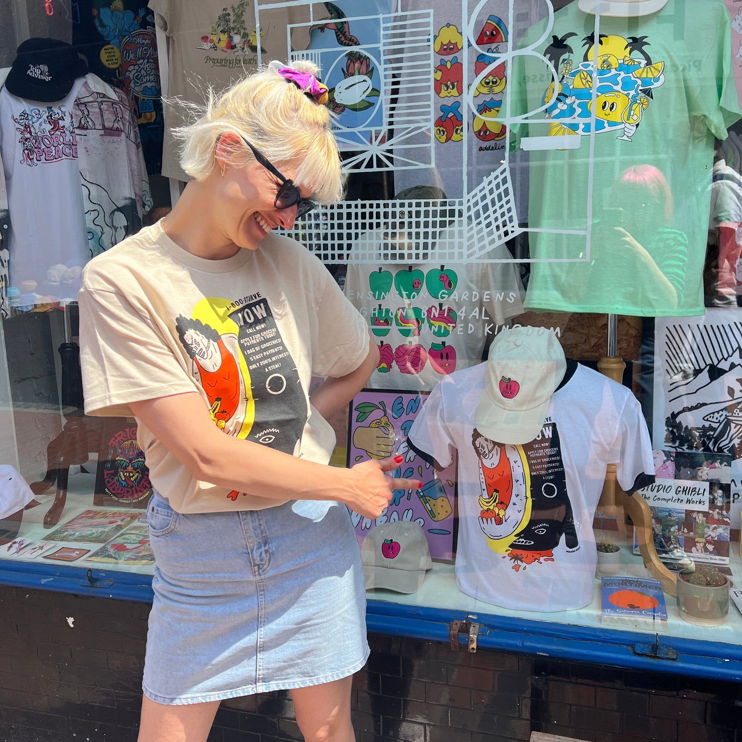 FRUIT AND VEG Sand Tee by FS x MARENA SKINNER