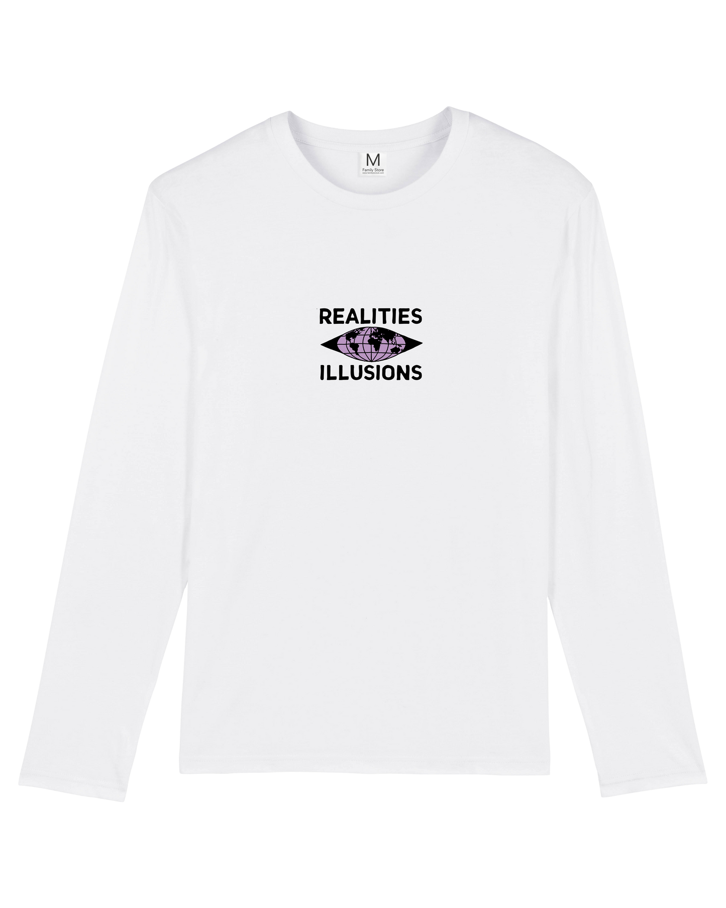 Utopia Reality white Long sleeve by SRRW x FS