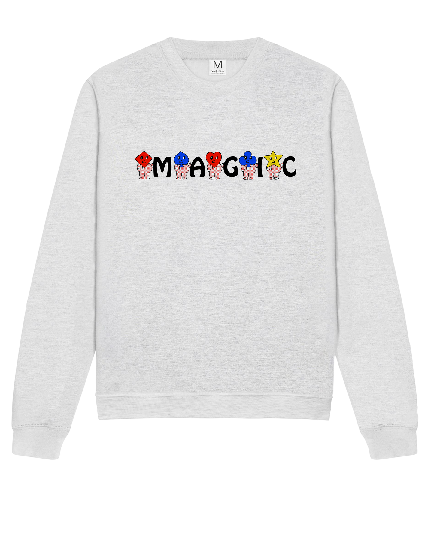 MAGIC Grey SWEATSHIRT by TOM BINGHAM x FS