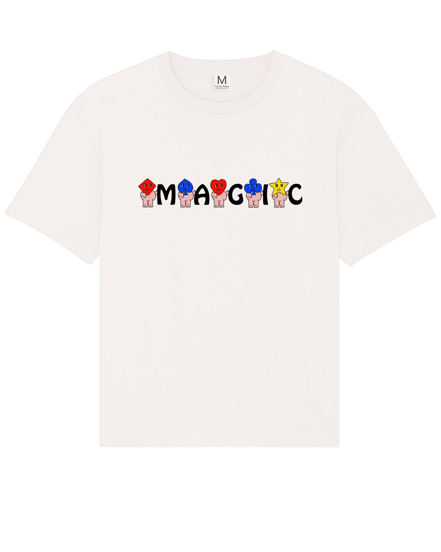 MAGIC Off White TEE by TOM BINGHAM x FS