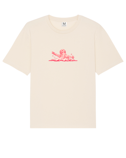 Blobby Natural Tee by Family Store