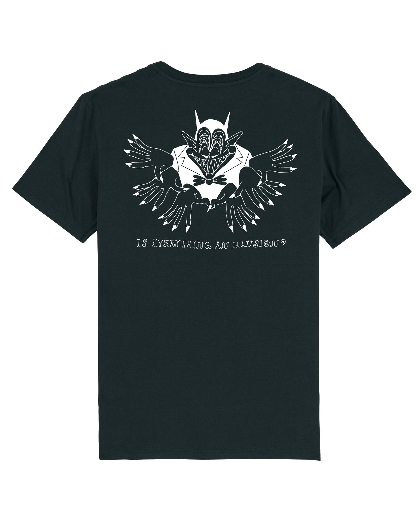 DEVIL ILLUSION Black TEE by NICK OHLO x FS