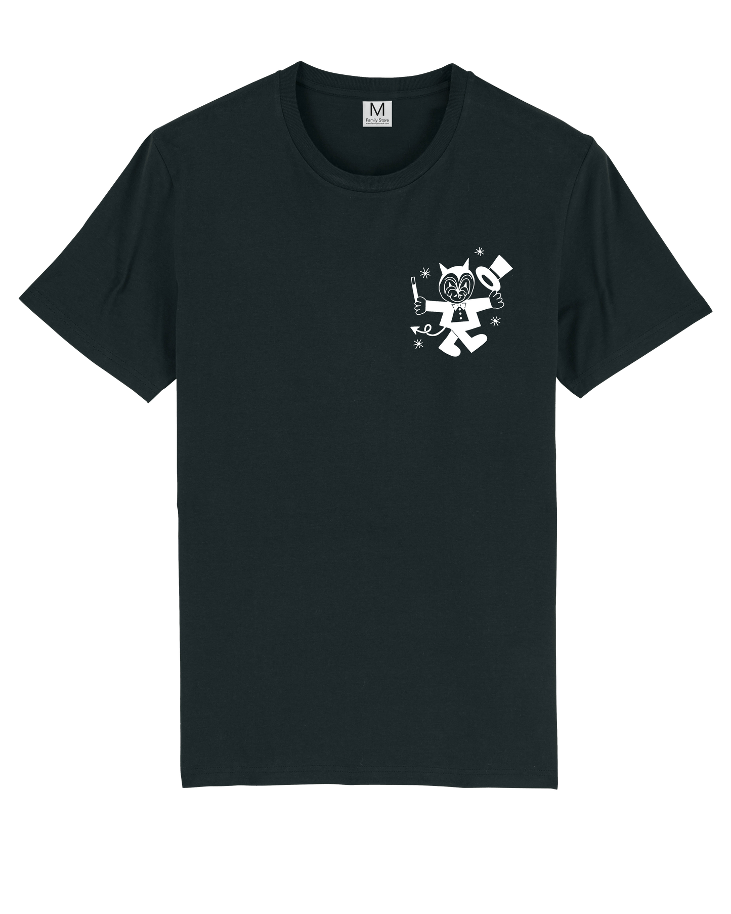 DEVIL ILLUSION Black TEE by NICK OHLO x FS