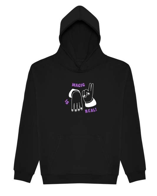MAGIC IS REAL Black HOODIE by NICK OHLO x FS