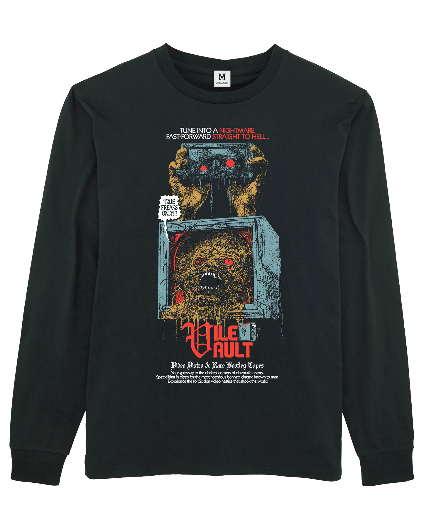 VILE Black Long sleeve by Mike McCabe