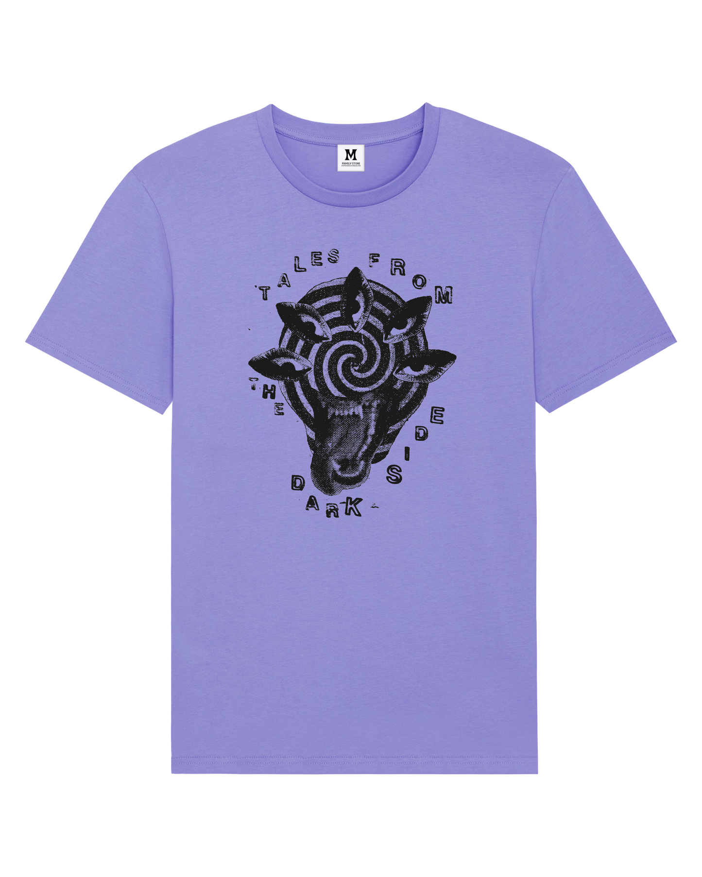Tales From the Dark Side Violet Tee by Chutskase
