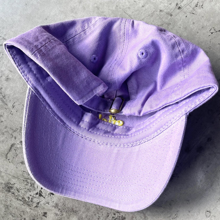 Mozzarella Sticks lavender dad Cap by The Silver Spider