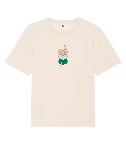 Rose Natural Tee by Cute Dirty Dog