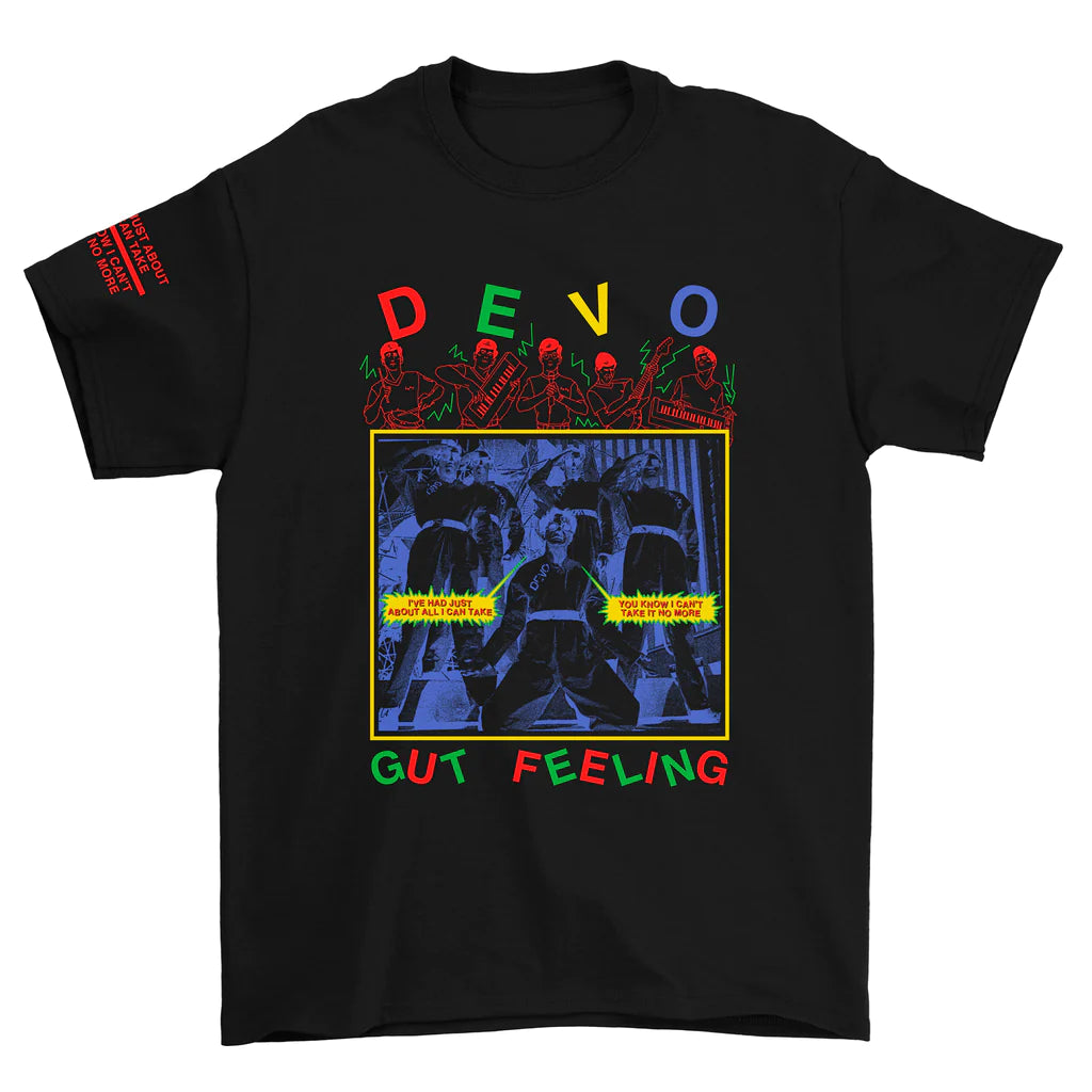 DEVO Gut Feeling T-Shirt White Tee by Secondhand Tapes