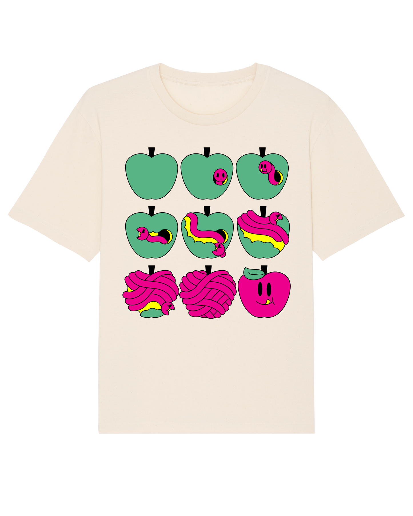 WORM Natural Raw Tee by FS x EMMA ERICKSON