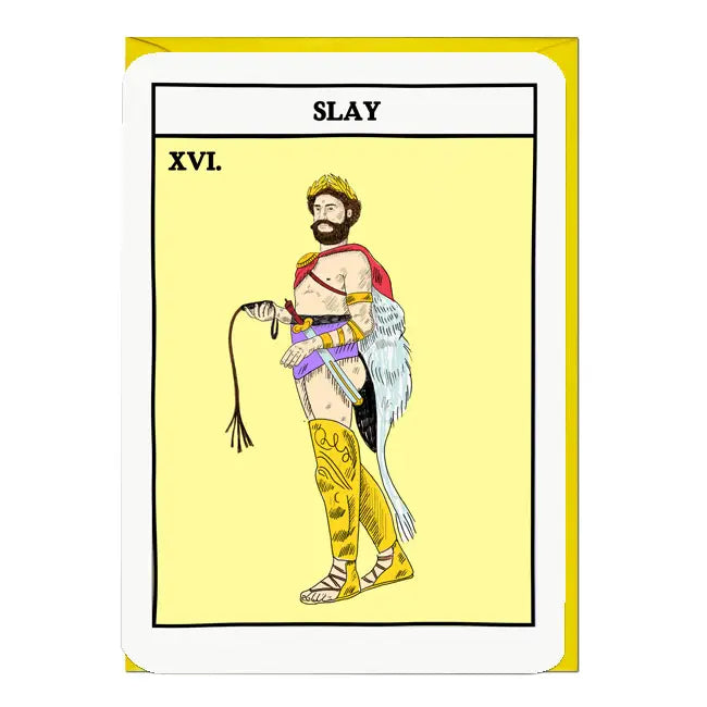SLAY TAROT Card by Jolly Awesome