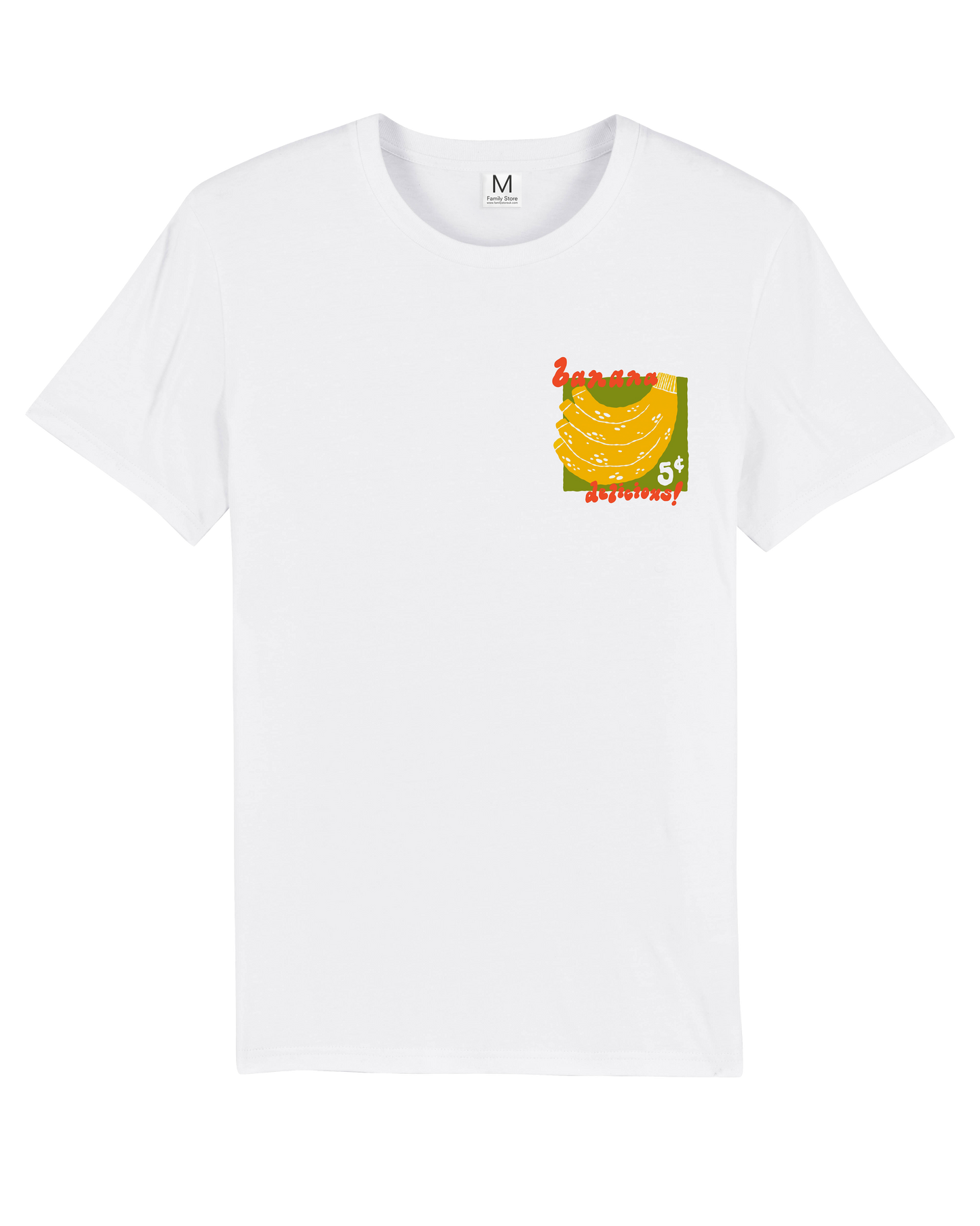 DELICIOUS FRUIT White Tee by FS x GRACE YENCER