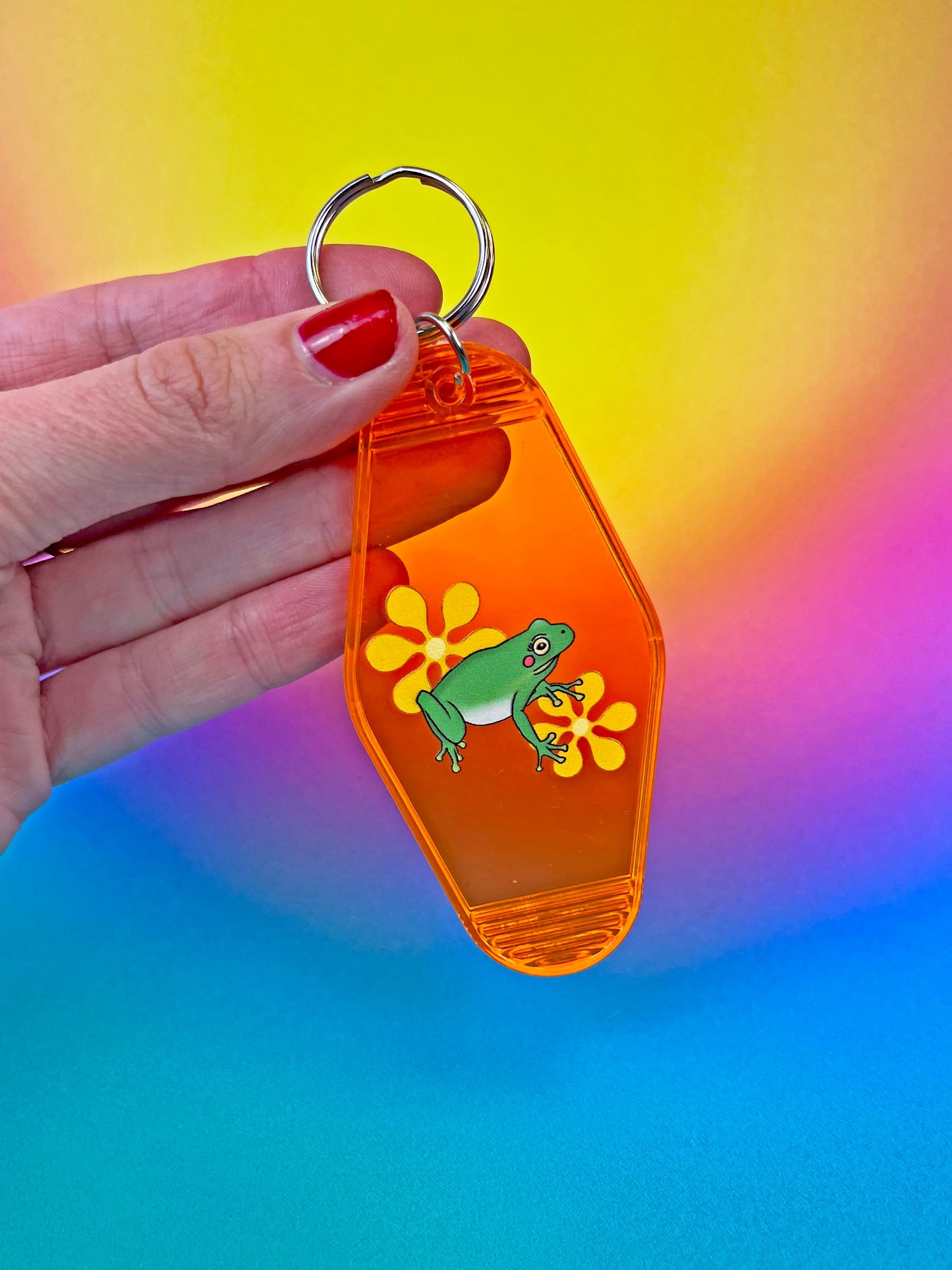 Frog Friend Keychain by A Shop Of Things