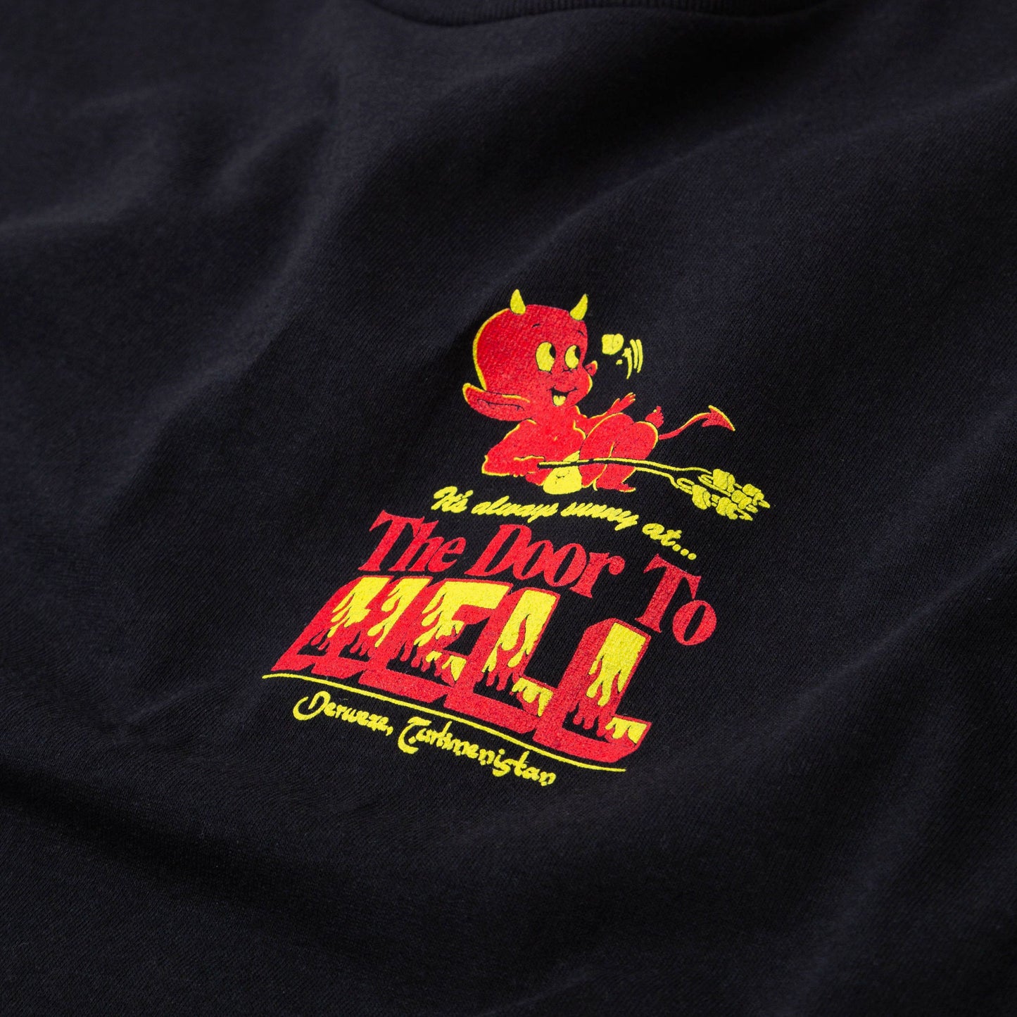 The Door To Hell Black Tee from Playdude