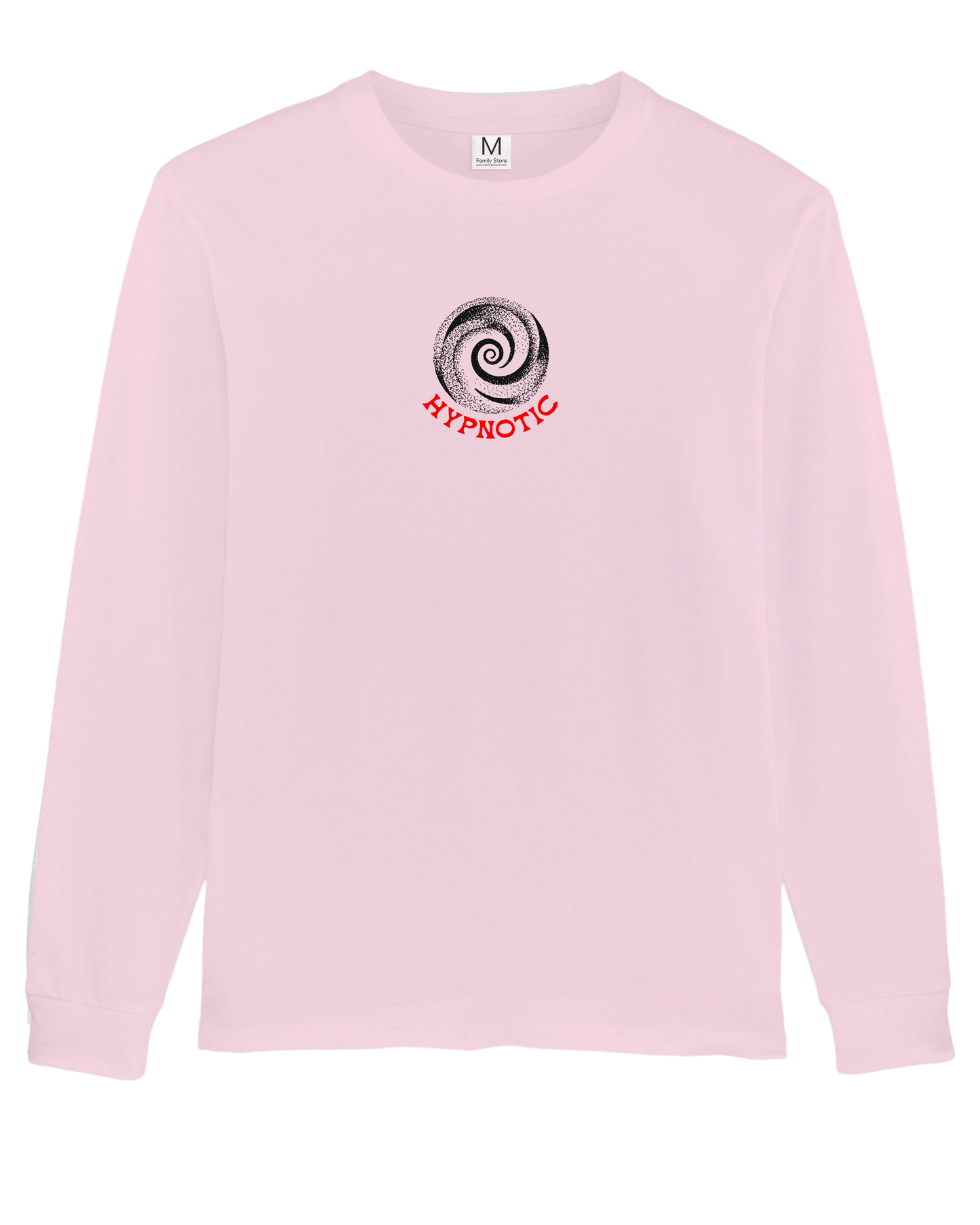 HYPNOTIC FACE Pink LONG SLEEVE by LAN TRUONG x FS