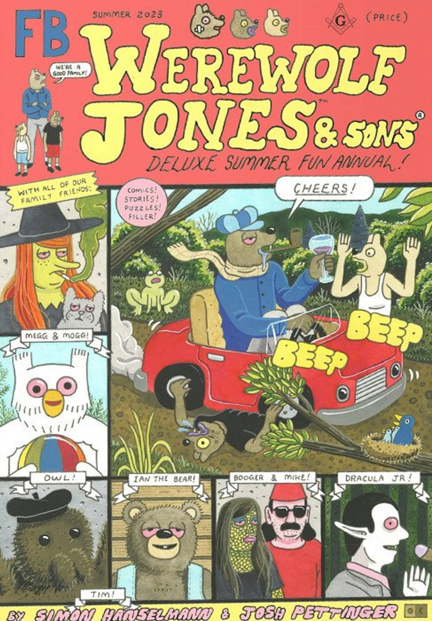 Werewolf Jones & Sons Deluxe Summer Fun Annual by Simon Hanselmann