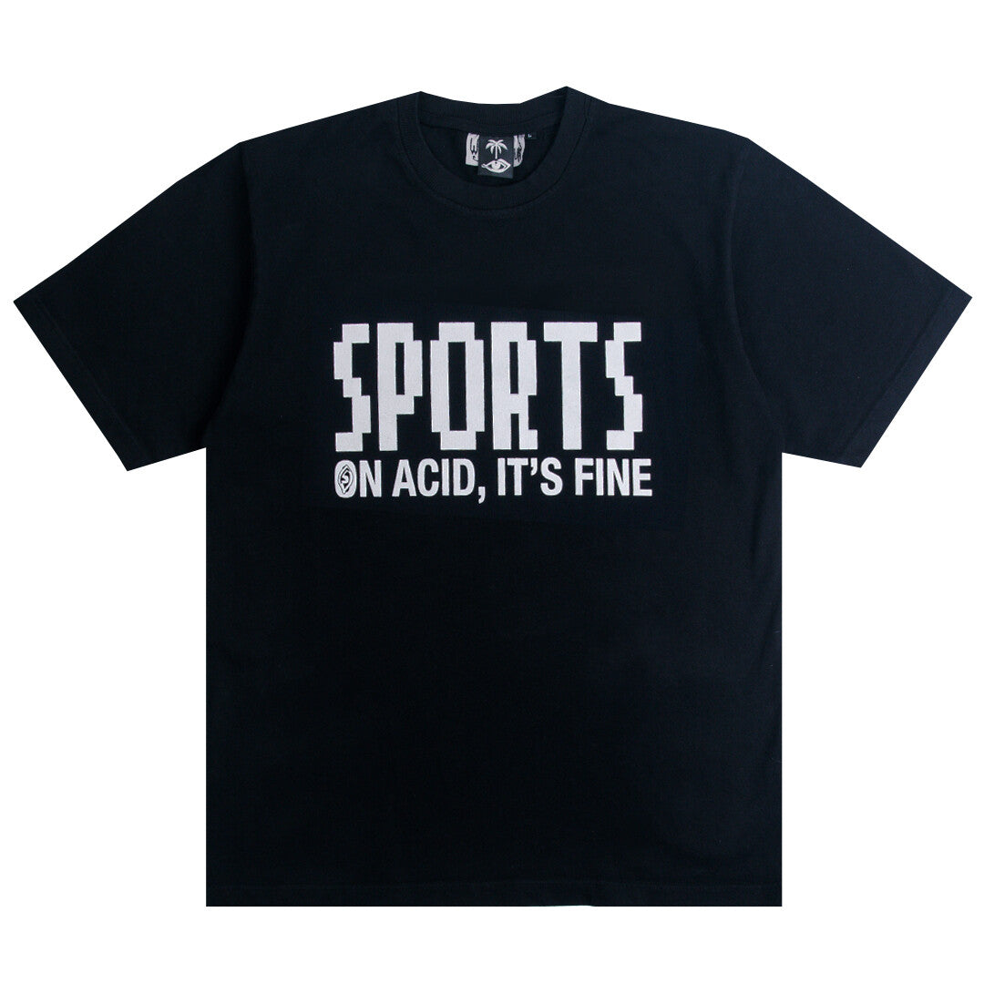 SPORTS Black Tee by Woodensun
