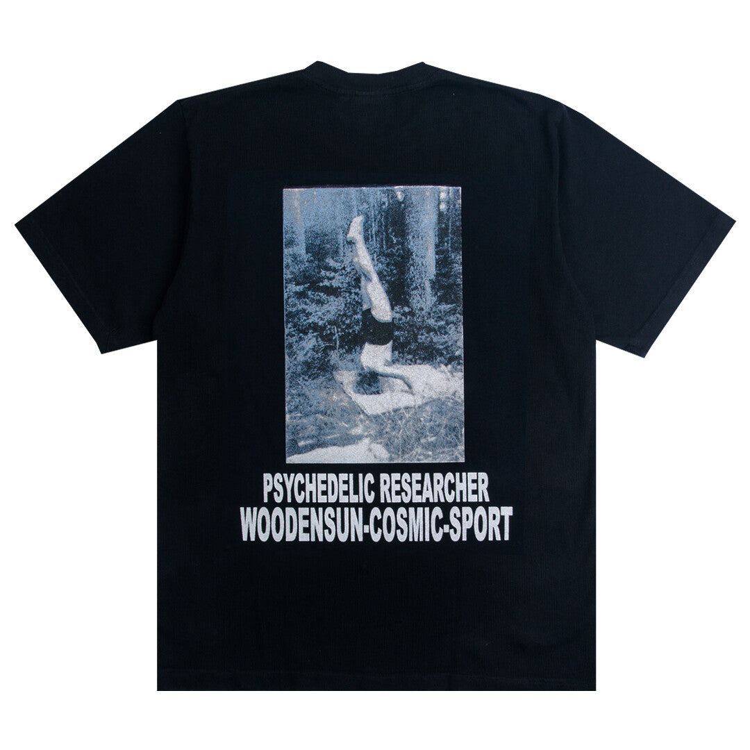 SPORTS Black Tee by Woodensun