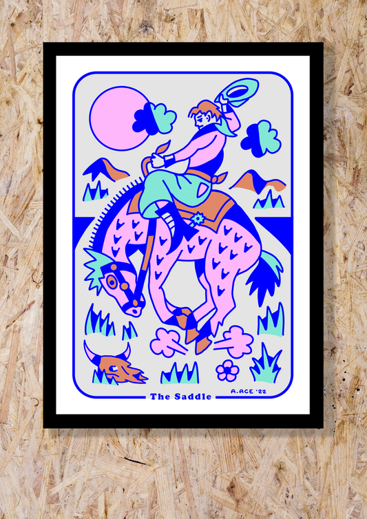 The Saddle Print by Adam Ace X Family Store