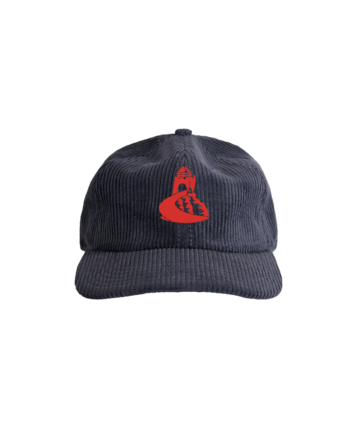 Home Sweet Home Blue cord cap by Alastair Thomson-Edwards