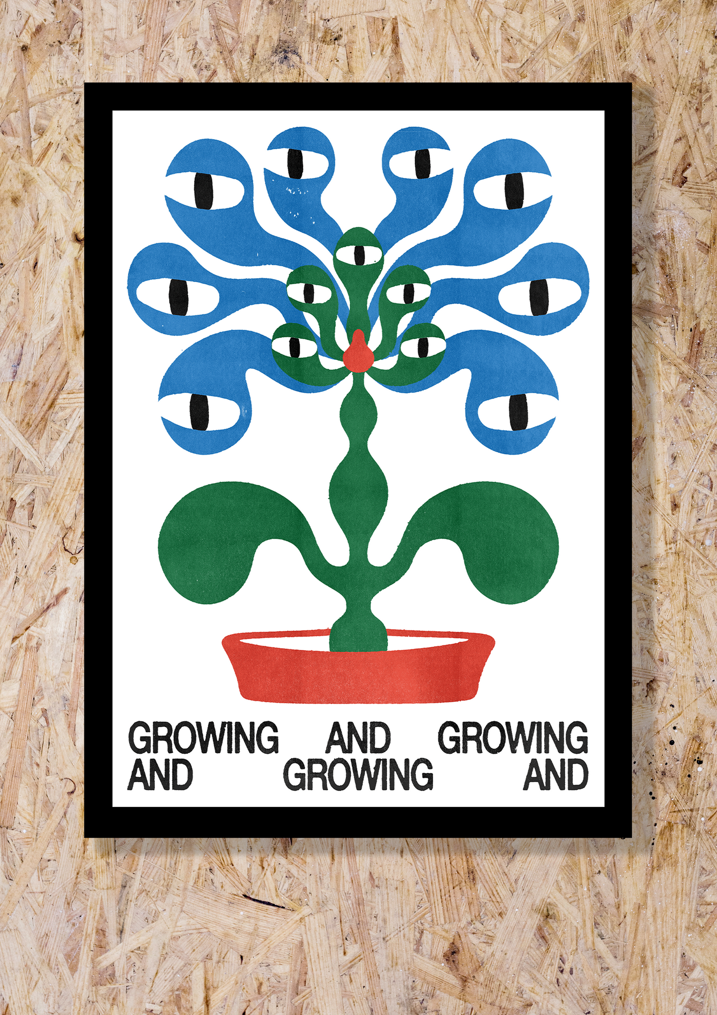 'GROWING' ART PRINT by K BAR DESIGN
