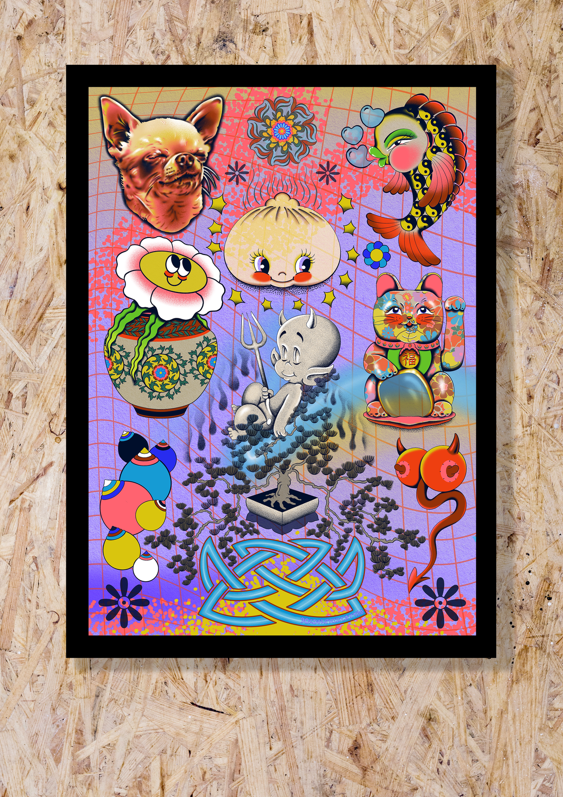 Dumpling Print by 90sdolphintattoo X Family Store