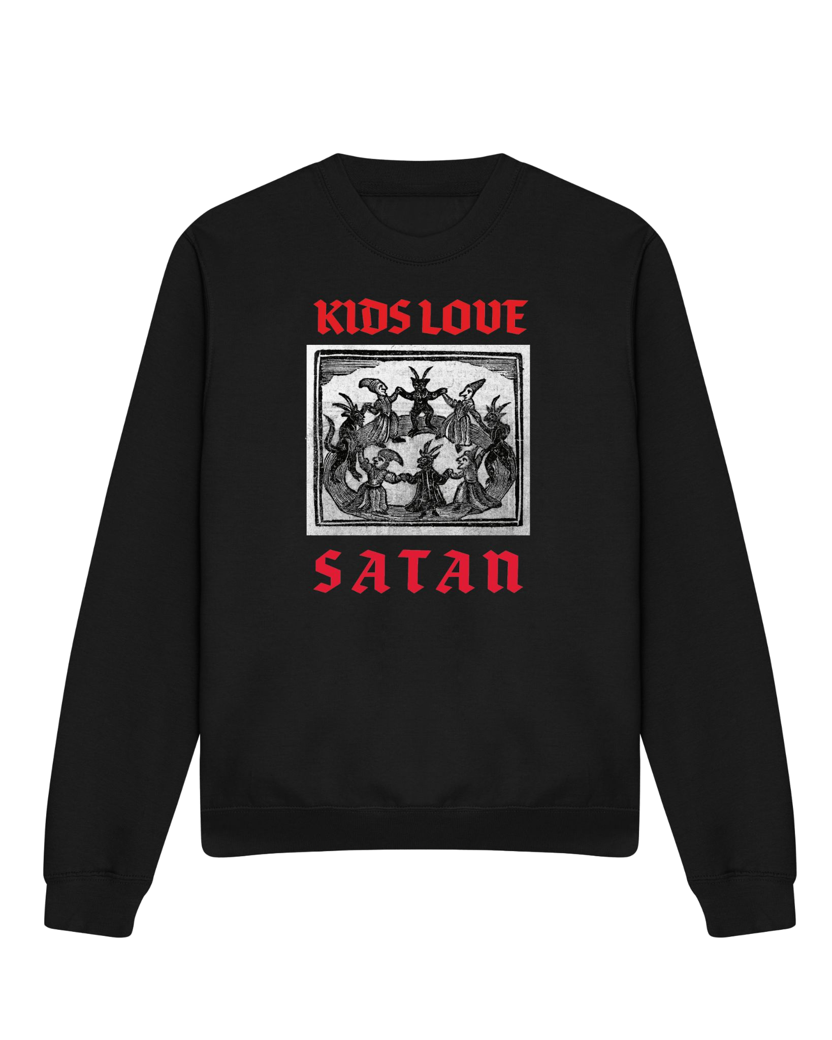 Satan sweatshirt sales