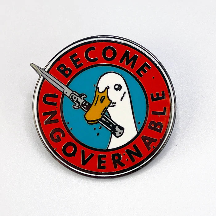 Ungovernable Pin by Strike Gently Co
