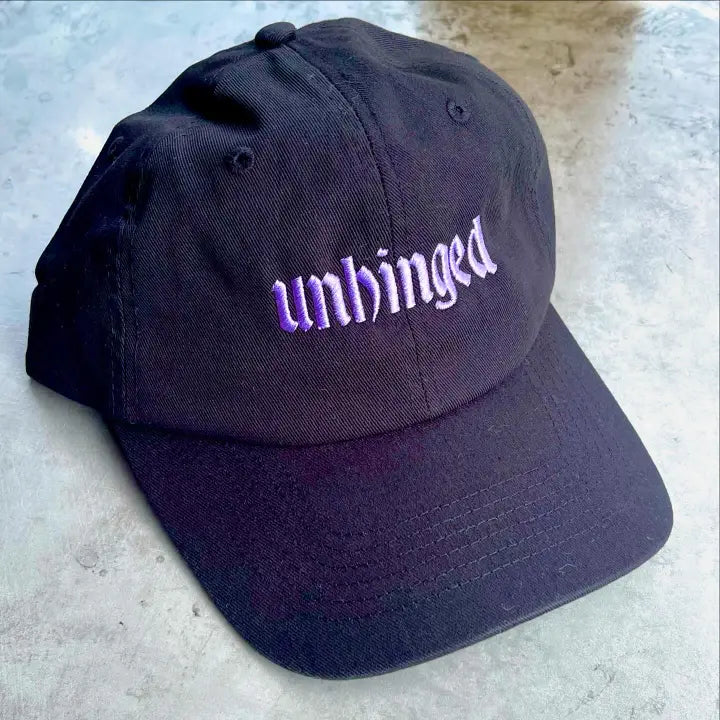 Unhinged Baseball Cap by The Silver Spider