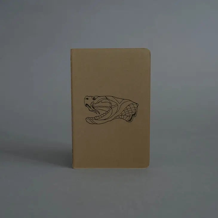 Snake Head Notebook by SHRIMP SAUCE