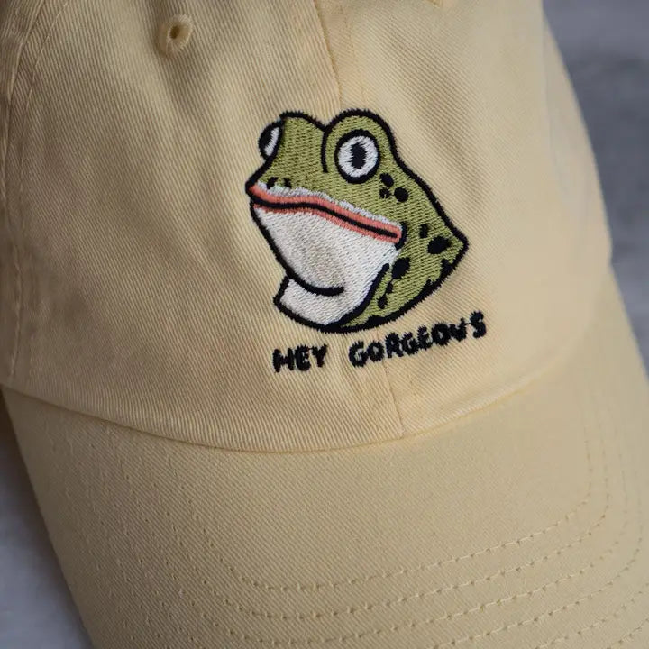 Hey Gorgeous Oatmeal Cap by Stay Home Club
