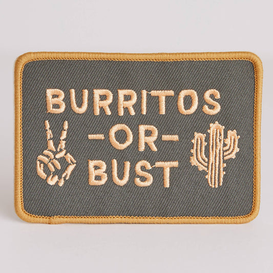 Burritos Or Bust Patch by Pyknic