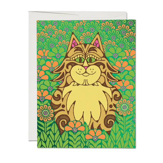 Rad Cat Everyday card by Red Cap Cards