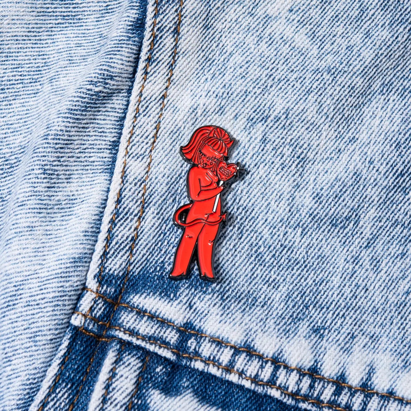 Lucy Lollipop Pin by Valfre