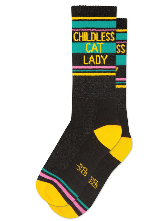 Childless Cat Lady Socks by Gumball Poodle