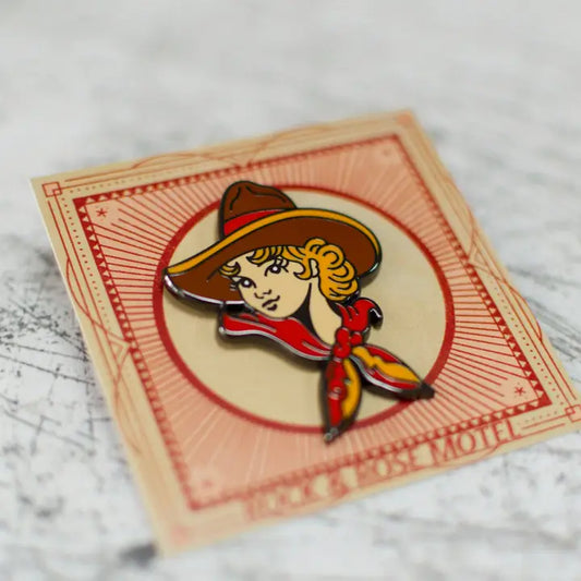 Cowgirl Enamel Pin by Rock And Rose Motel
