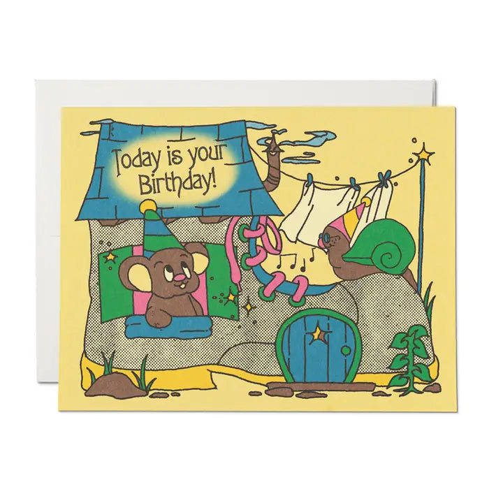 BIRTHDAY BOOT Card by Red Cap Cards