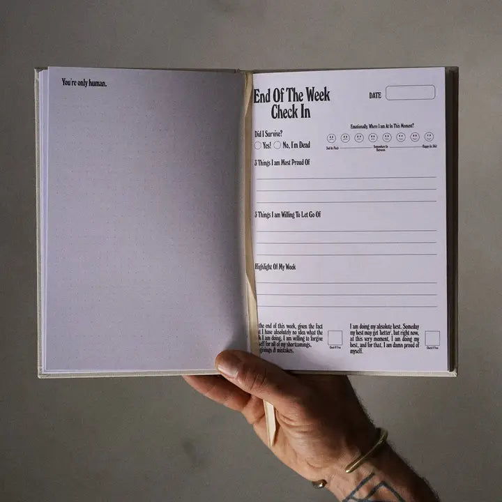 No Idea Linen Bound Journal by Real Fun, Wow!