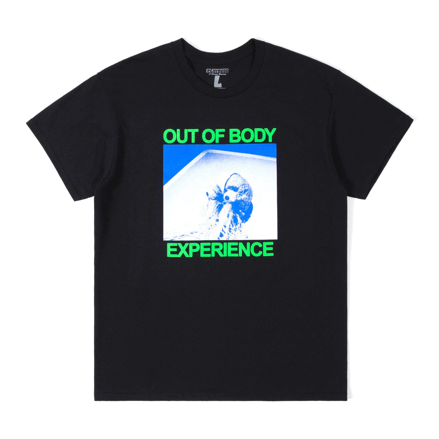 Out of Body Black T-Shirt from Playdude