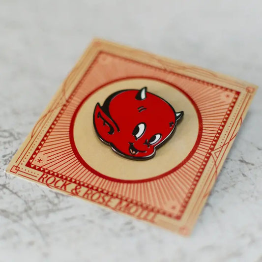 Hot Stuff Devil Enamel Pin by Rock And Rose Motel